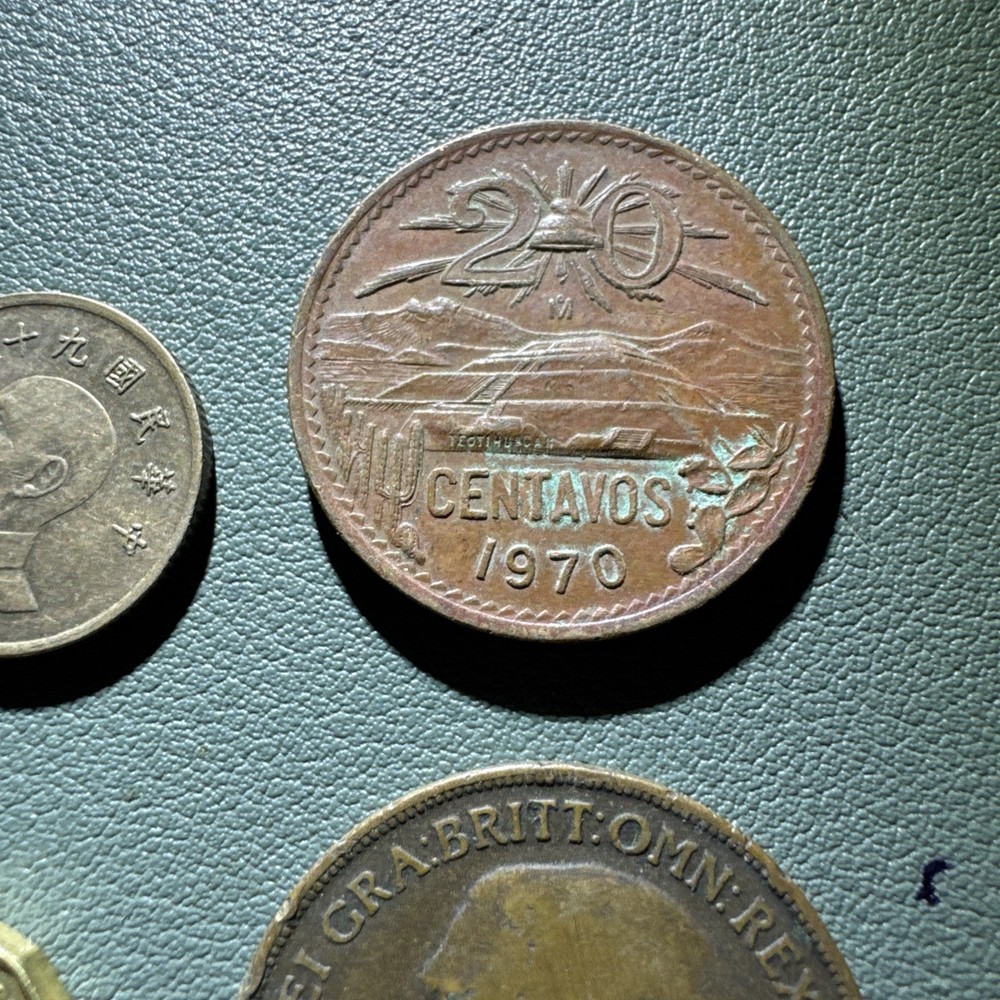 Old Foreign Coins Nice Assorted Lot All In Great Readable Condition