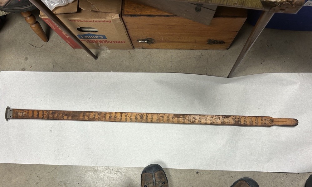 Smith Marking Devices Log Scaling Tool BC Cubic Scale 54 Inches