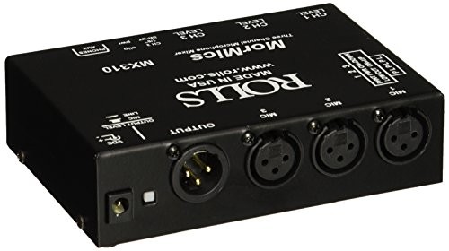 3 Ch. Mic Mixer/Combiner (MX310)