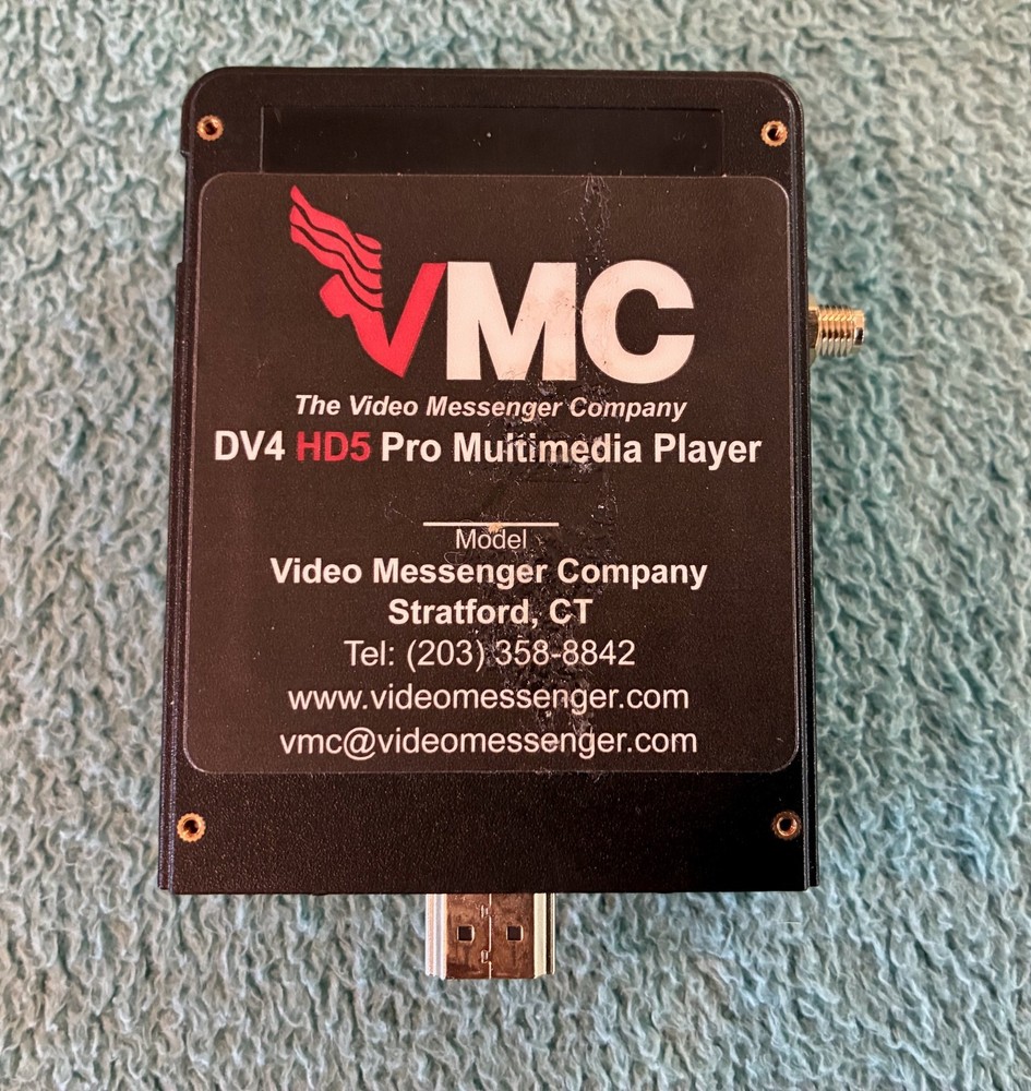 VMC DV4 HD5 Micro PRO Multimedia Player T4-E2 by Video Messenger Co.