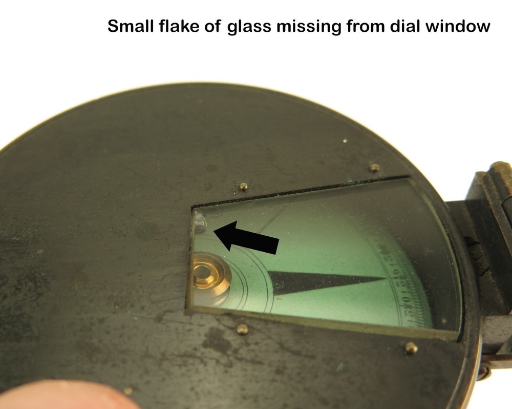 Hicks Compass military sighting and marching compass c1875