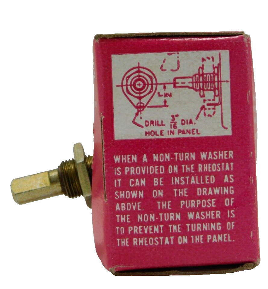 Ohmite 573A384PI5A Rheostat-Potentiometer