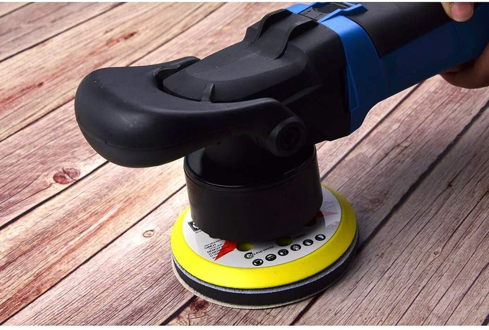 SATC 5 inch Hook Loop Soft Foam Interface 8Holes Sanding Disc Buffer Backing Pad