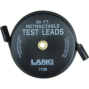 Retractable Test Leads - 30 ft. 1130 LANG Electrical Systems Testers