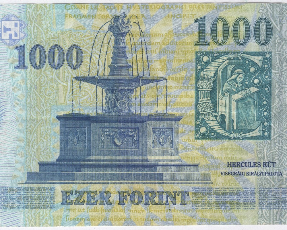 Hungary 1998 1000 Forint Note – World Banknote