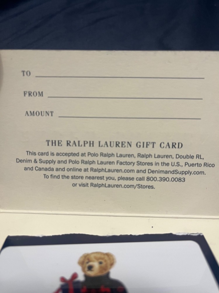 ralph lauren gift card