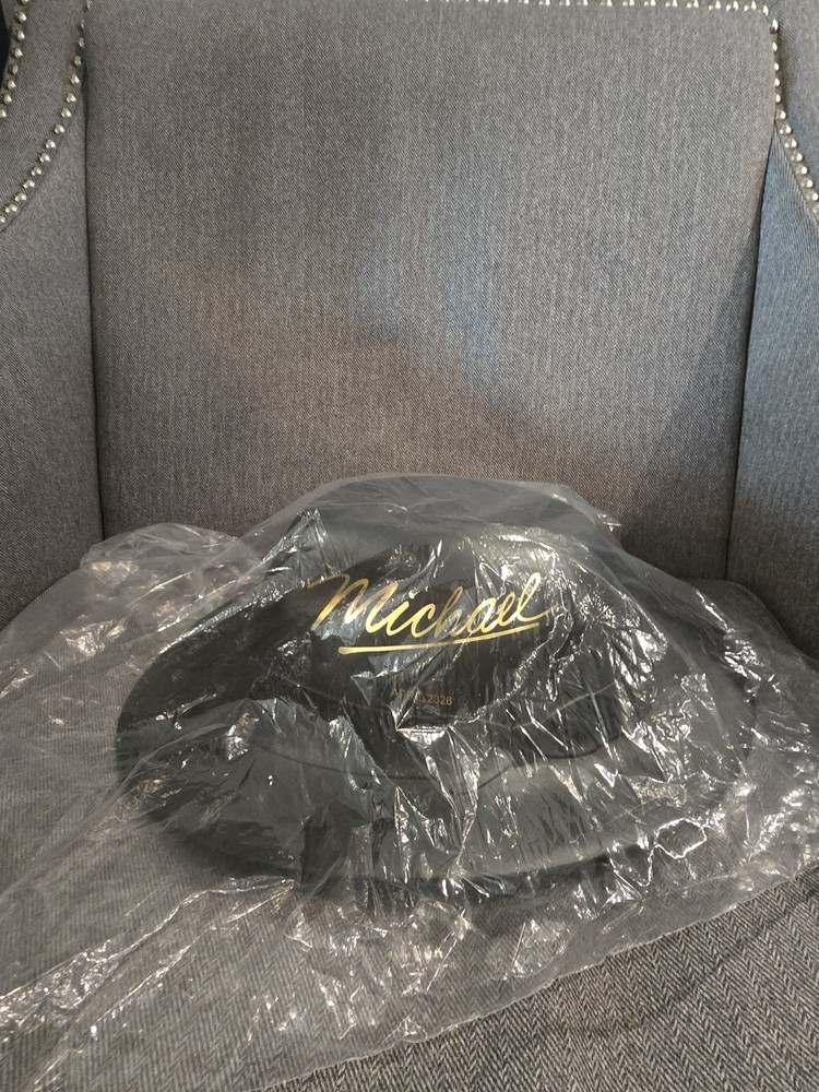 Michael Jackson Hat Bucket With Bag New