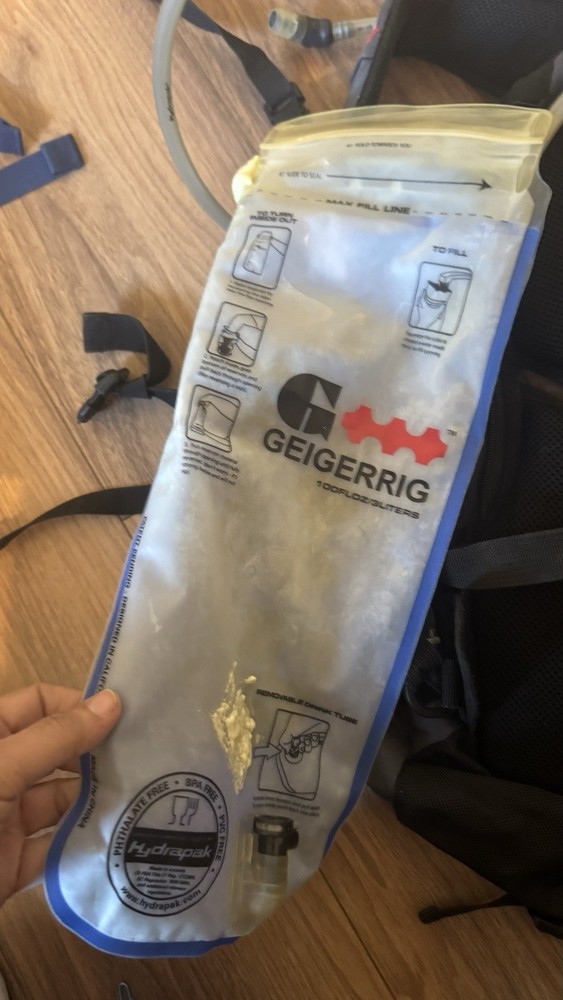 Geigerrig RIG 1200 Hydration Backpack w/ Pump System – Needs Bladder Repair