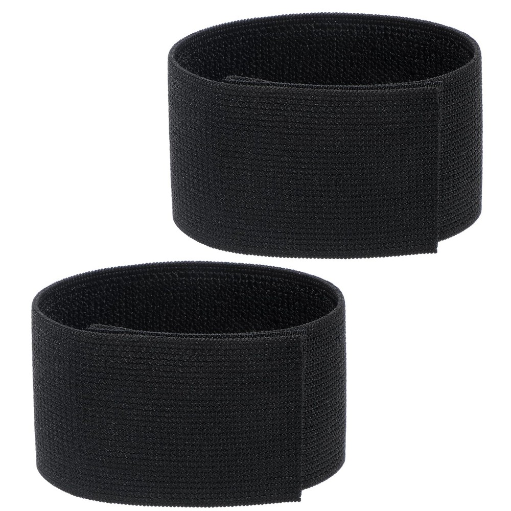 Black Boot Straps, 2 PCS Elastic Polyester Ankle Straps for Cowboy