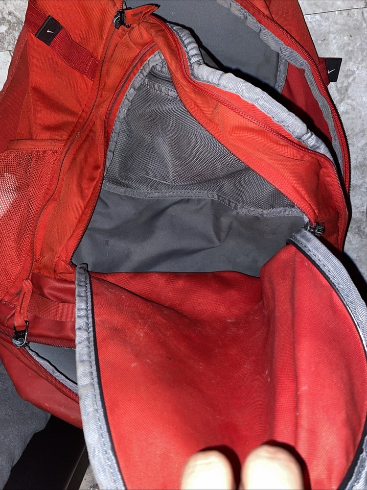 Nike Baseball Bat Bag Red/Black Zipped