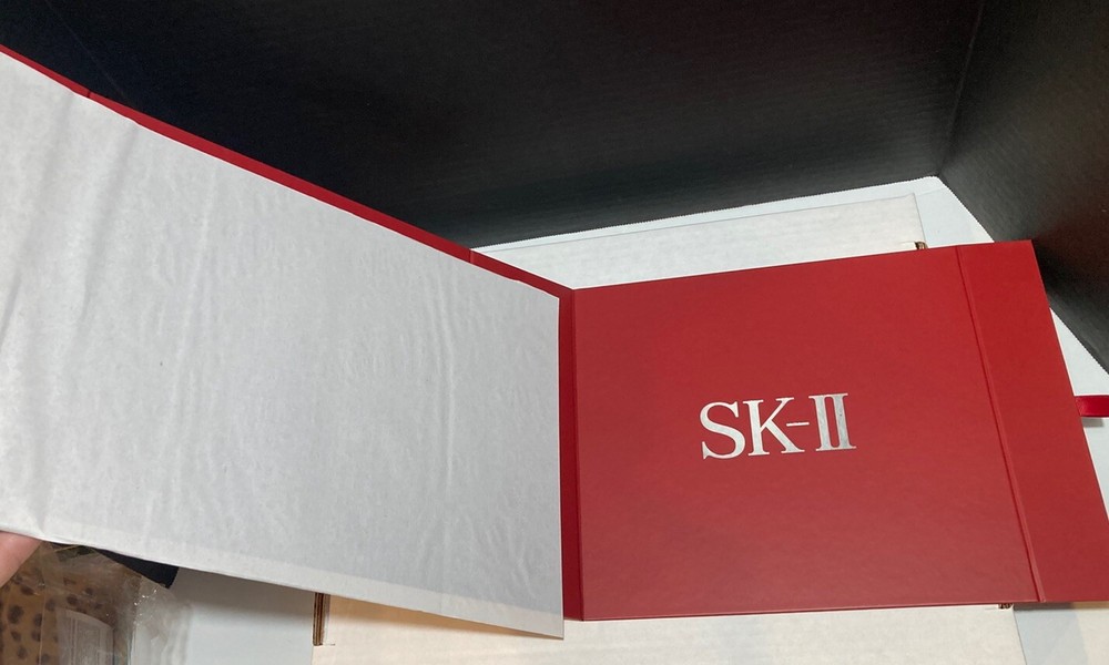 Authentic SK-II Large/Medium Red Empty Gift Box NEVER USED