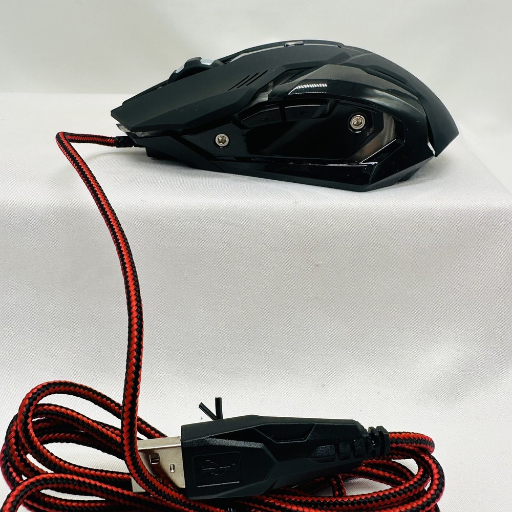 BlueFinger Wired USB Gaming Mouse + Mouse pad