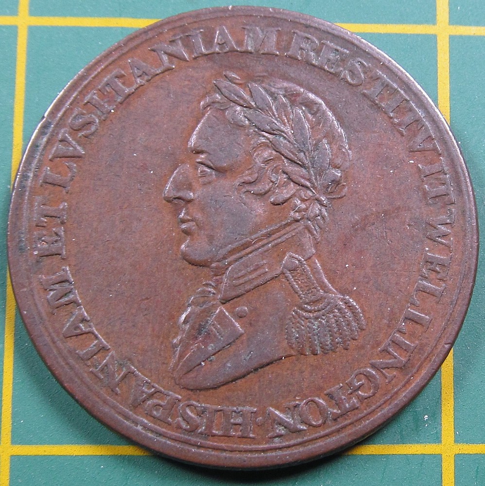 c.1812 Wellington Halfpenny Token WE-11B6