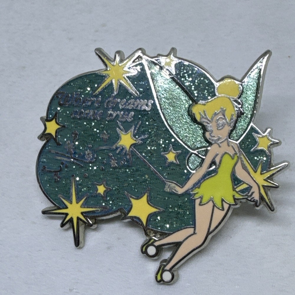 Tinker Bell Pixie Dust Where Dreams Come True Version 3 Disney Pin 54034