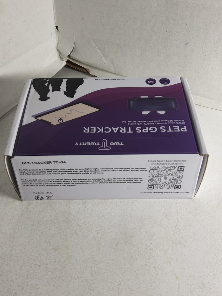 Two Twenty Pets GPS Tracker TT-04