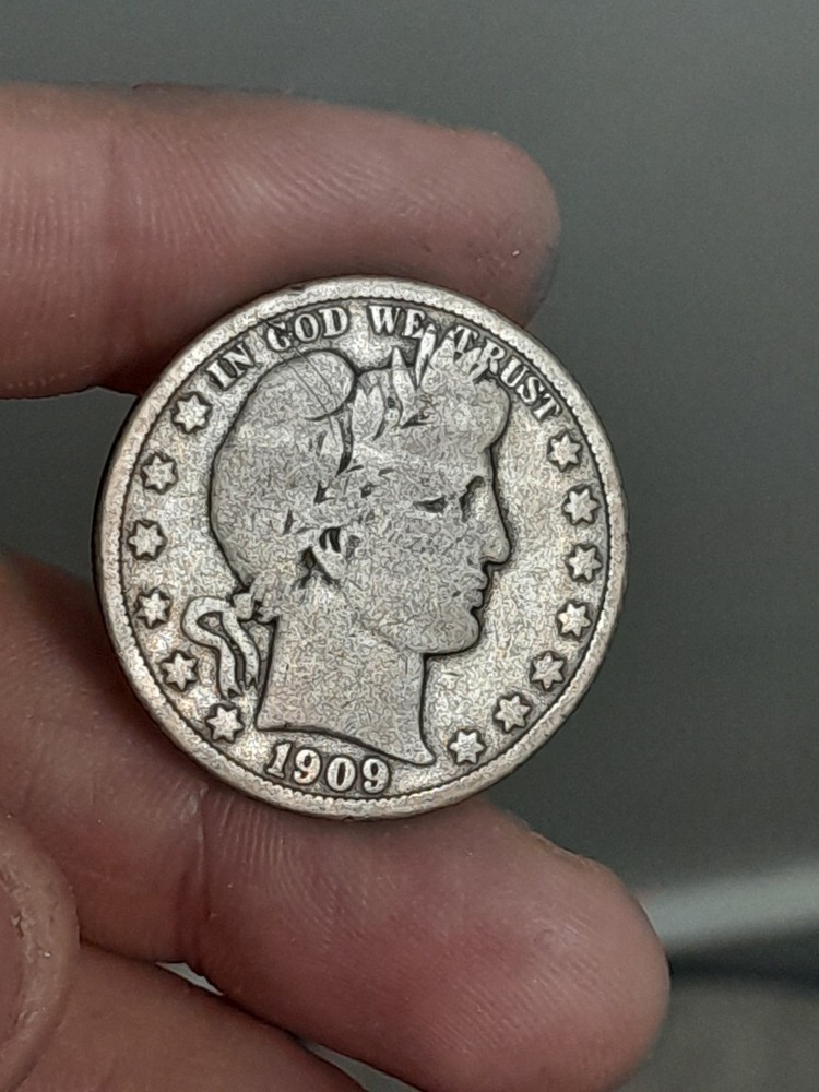 1909- O Barber Half Dollar #1