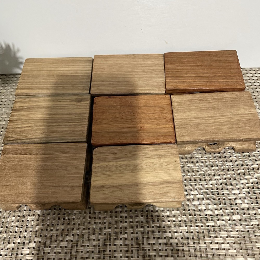 8pcs wooden base