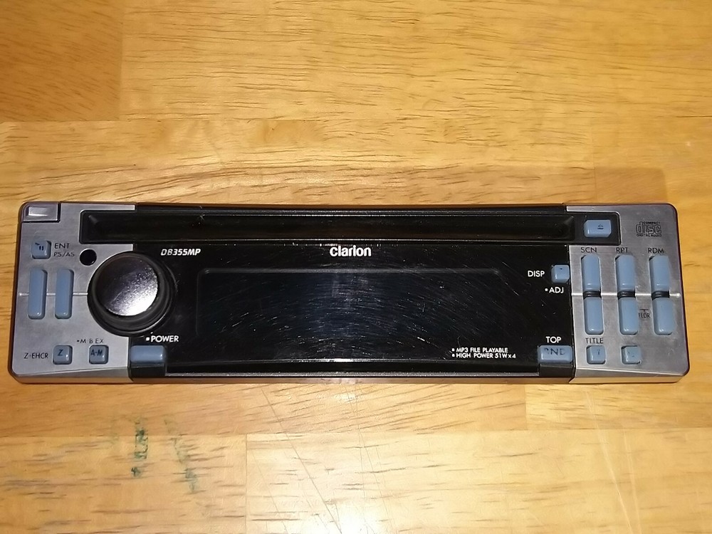 CLARION DB-355MP FACE PLATE ONLY