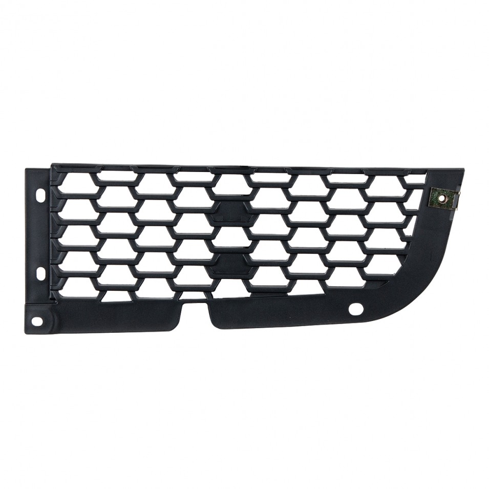2018+ Freightliner Cascadia Bumper Mesh Grille Insert - Black - Driver Side