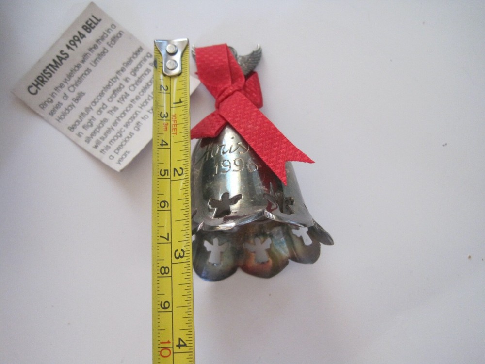 International Silver 1996 Bell Silver Plated