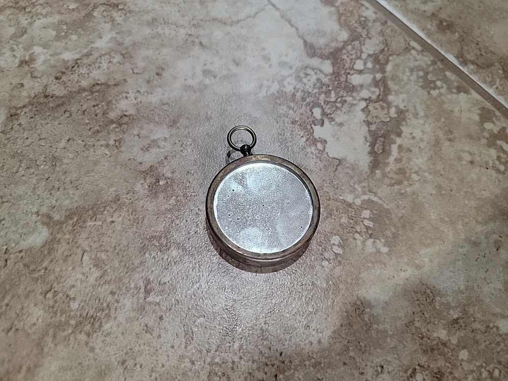 Vintage Mirror Back Compass, Germany