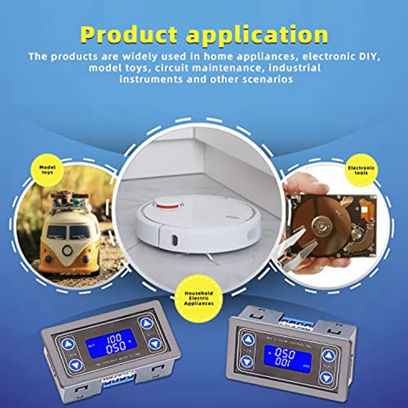 Adjustable Signal Generator, PWM Pulse Rate Working Cycle, Rectangular Well9620-