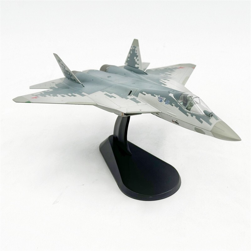 Wltk Russian Air Force Sukhoi Su-57 Felon #01 Stealth Fighter 1/72 Diecast Model