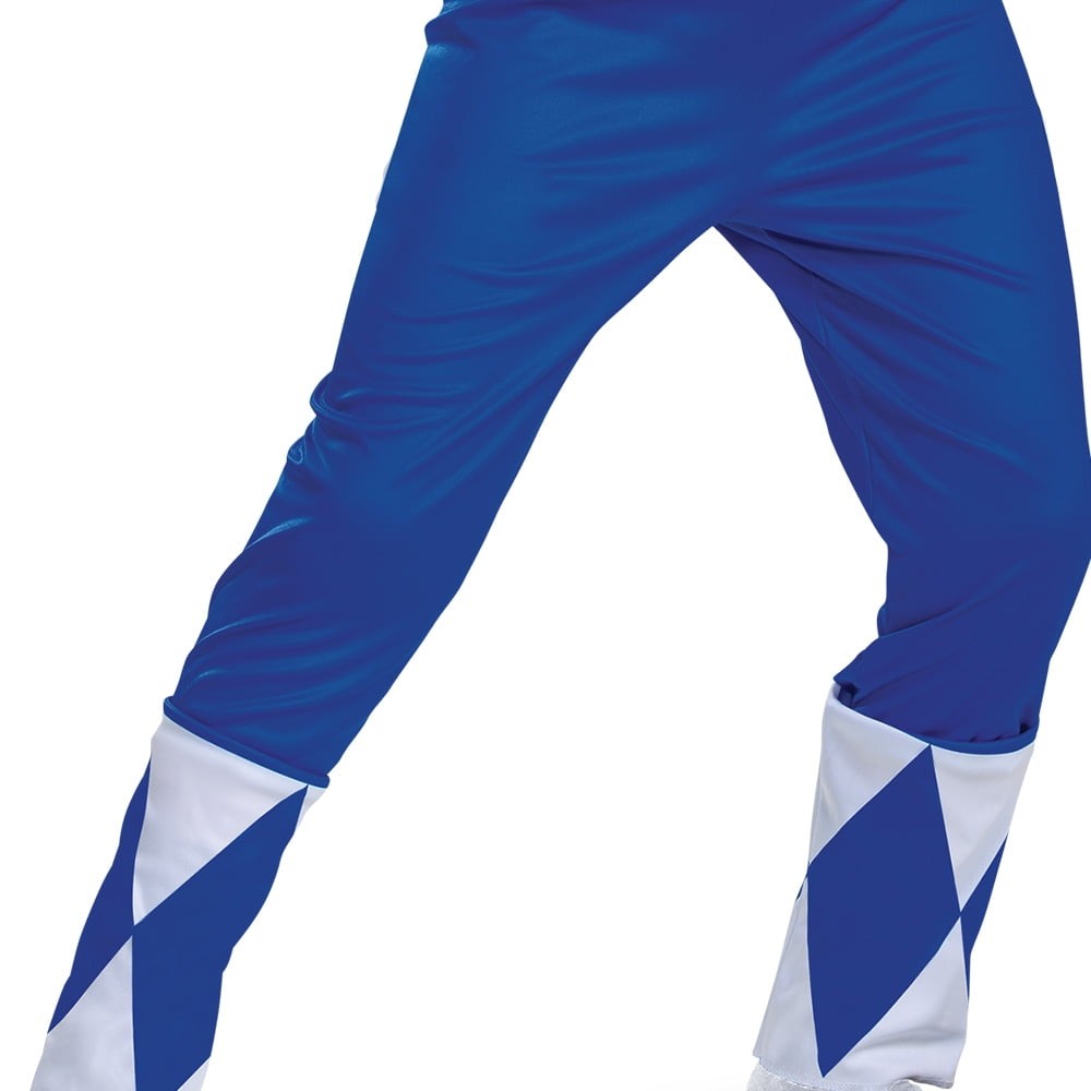 MIGHTY MORPHIN POWER RANGERS CLASSIC MUSCLE BOY'S COSTUME SMALL 4-6, BLUE RANGER