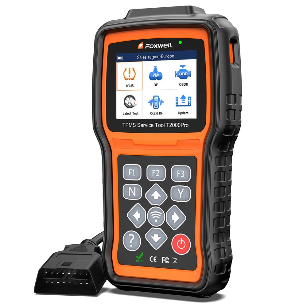 Foxwell T2000 Pro OBD2 Scan Tool TPMS Relearn Activation Reset Diagnostic Tool