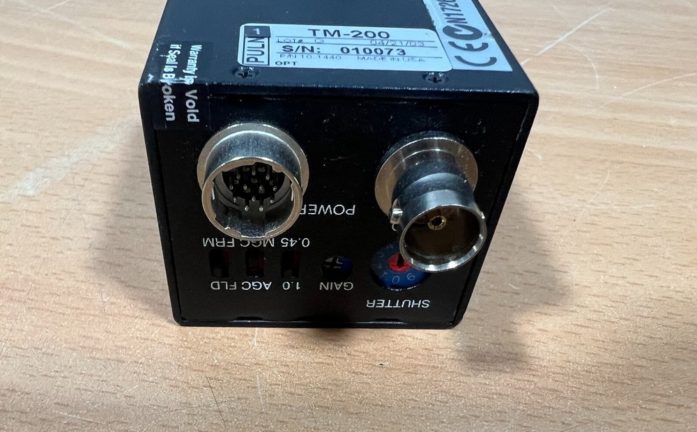 PULNiX TM-200 CCD CAMERA