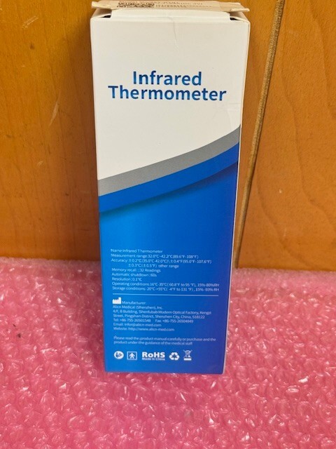 BBLove Infrared Thermometer Model: AET-R1B1