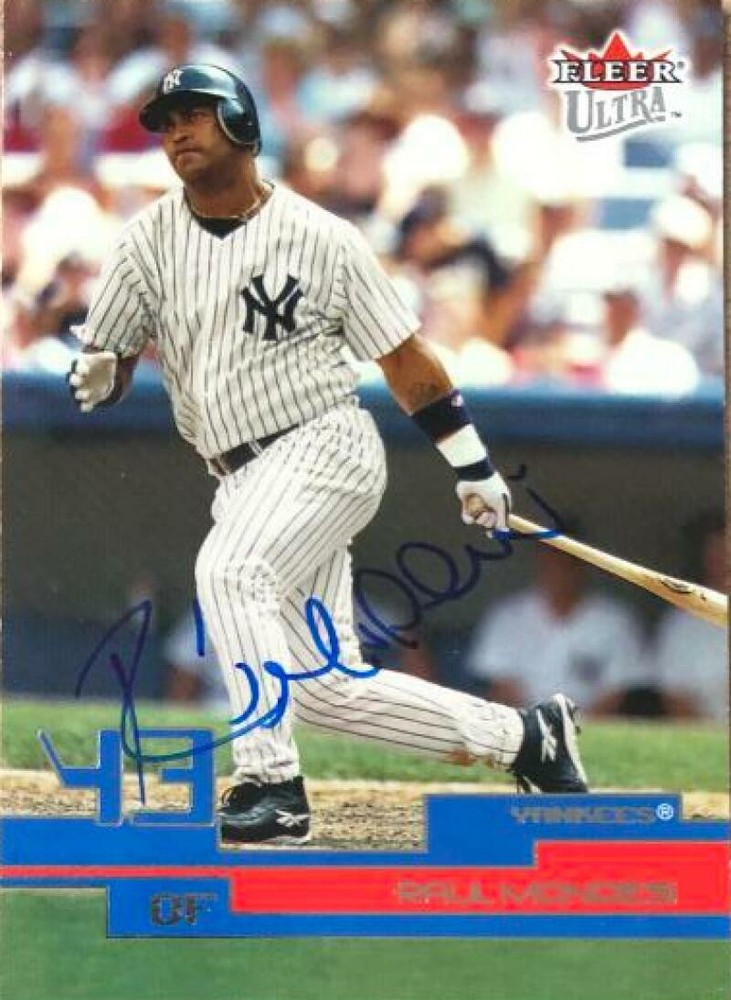 Raul Mondesi Autographed 2003 Fleer Ultra #165