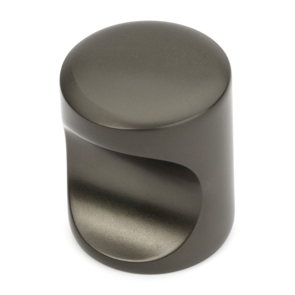 Cosmas Cabinet Hardware Graphite Contemporary Finger Pull #3312GPH