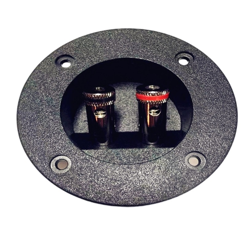 Speaker Junction Box Plastic Electronic Container Case Two-position Binding Post