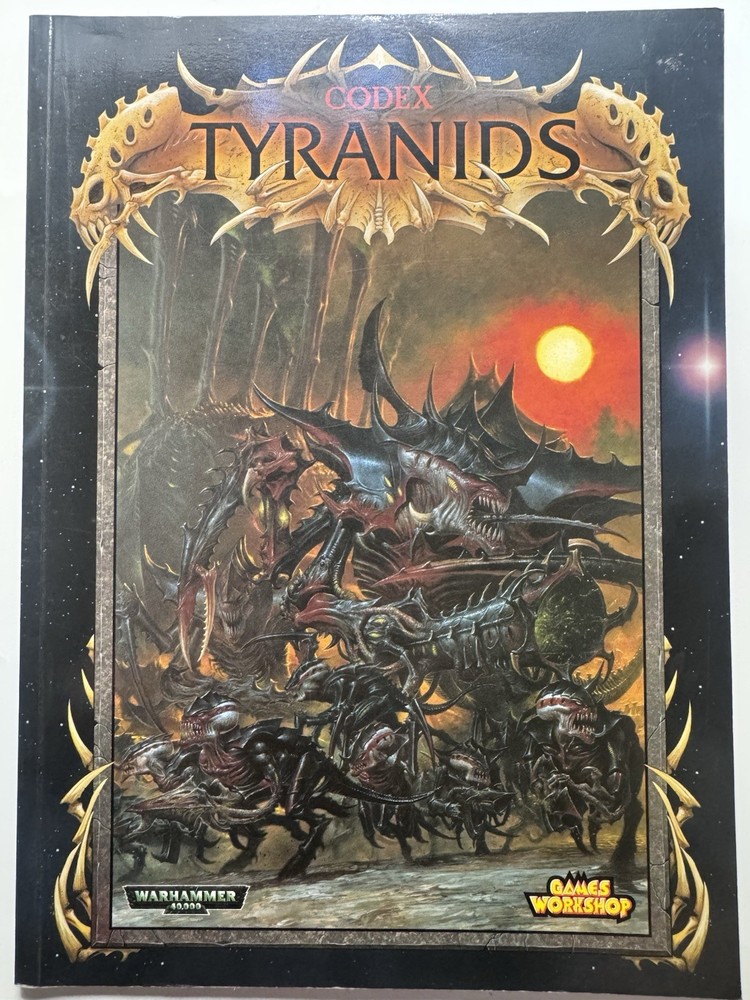Warhammer 40K Codex Tyranids 3rd Edition 2001 Games Workshop Rulebook Rare Mint