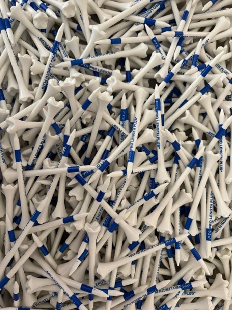 New 3 1/4 Pride Professional Evolution Golf Tees 3.25
