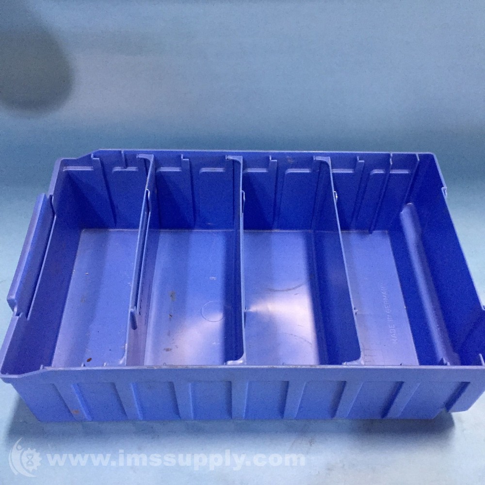 SSI Schaefer RKT 421 B/521 B Plastic Shelf Bin USIP