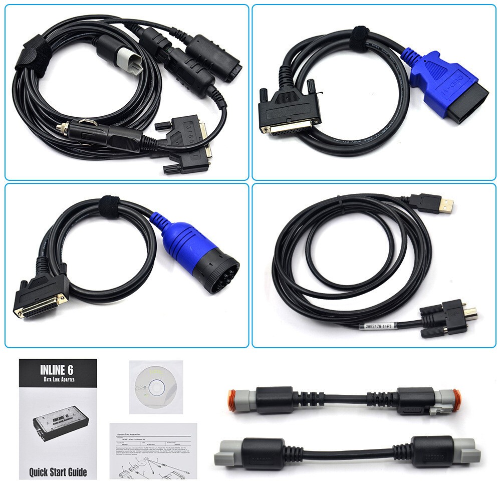 New 3165033 Inline 6 Data Link Adapter Diagnostic Tool TMC's Kit