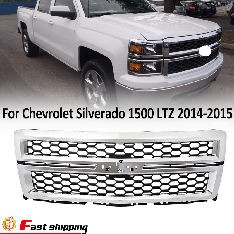 Front Bumper Grille Honeycomb For Chevrolet Silverado 1500 2014-2015 GM1200696