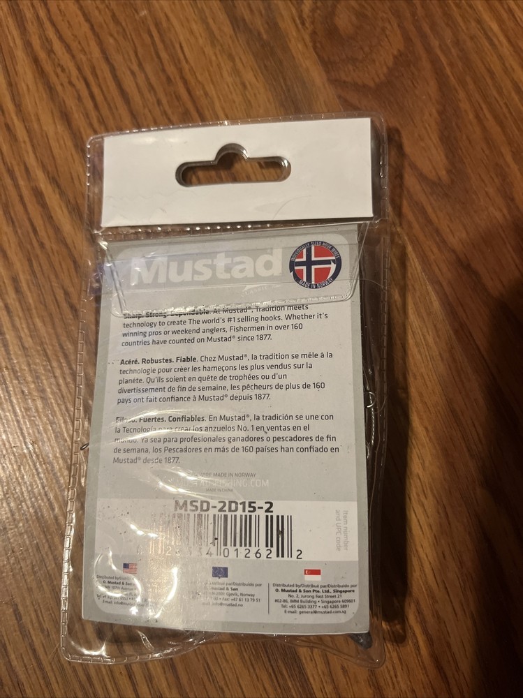 Mustad 2 Drop Bottom Rig