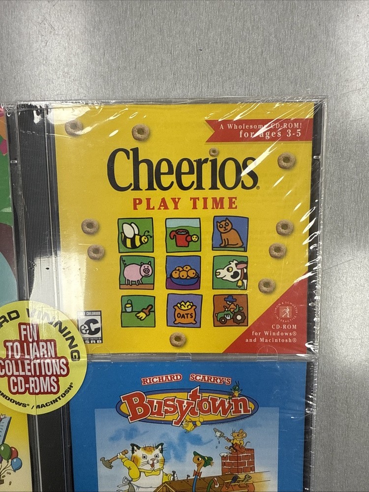 Fun To Learn Collections 4 CD-Rom Set for Windows/Macintosh