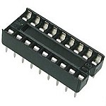 18-Pin PDIP Plastic IC Socket,