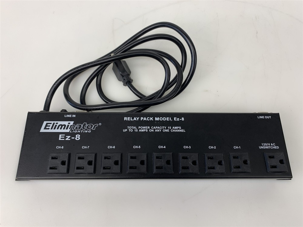 Eliminator Lighting Relay Pack Ez-8