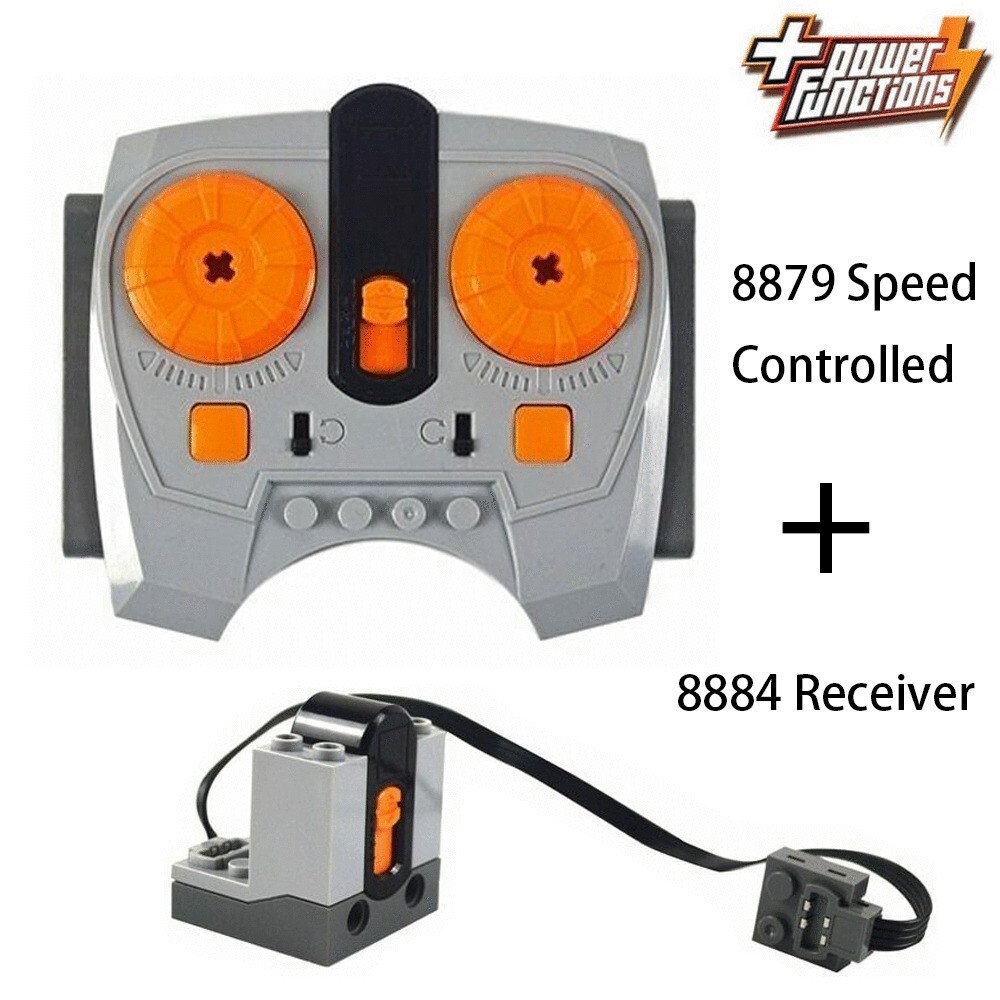 Power Functions 8879 8884 Technic IR Remote With Receiver Compatible with Lego