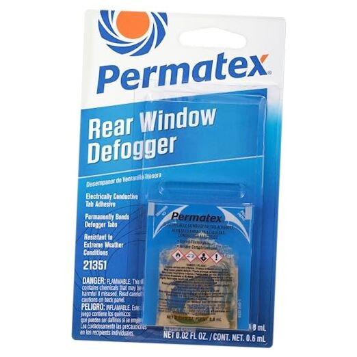 21351 Electrically Conductive Rear Window Defogger Tab Adhesive Single Unit