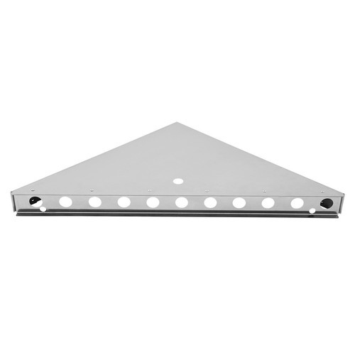 Premium Stainless Steel Corner Shower Shelf - Space-Saving Triangular Design
