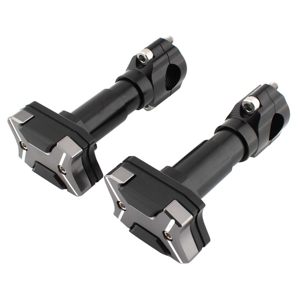 2x Universal Modified Engine Guard Crash Bar Frame Protector 22mm-30mm Titanium