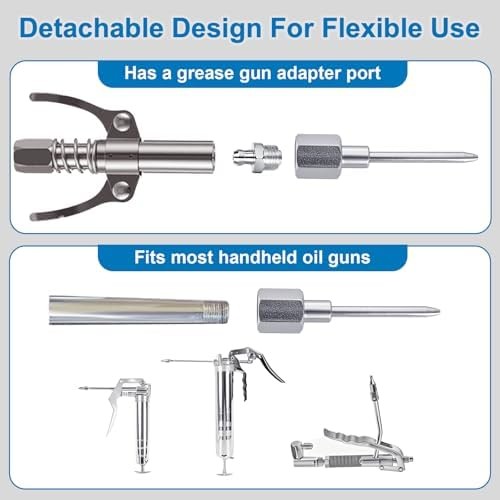 5 Pc Grease Gun Needle Accessory Set