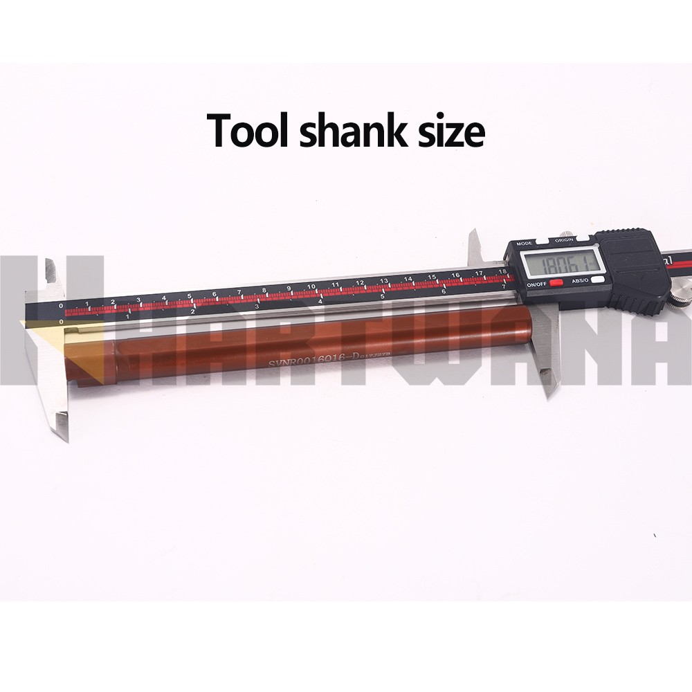 16VNRAG60 Threading Insert 0.5-3.0 Vertical Indexable Threading Boring Bar 16mm