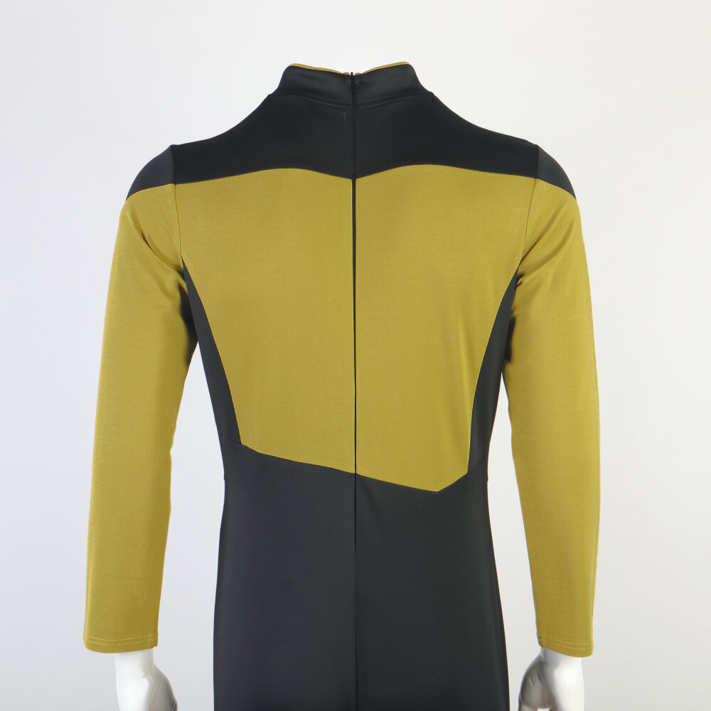 Star Trek TNG Picard Data Uniform Costume Jumpsuit, New